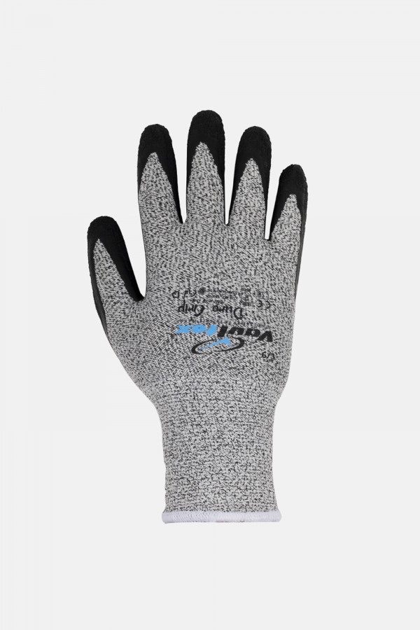 Cut Five Safety Gloves with NR latex Wrinkle Coated